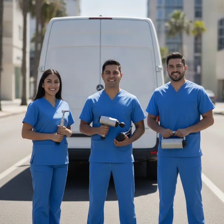 Quiroprático equipe em Jau